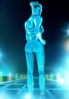 Красивые развратницы готовы показывать голые части тела даже на улице 2 фотография